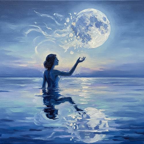 Moon Inconjunct Neptune